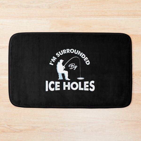 Item preview, Fishing T Shirt Funny Ice Fishing - I'M Surrounded By Ice Holes Tee Gifts designed and sold by tamezleida.