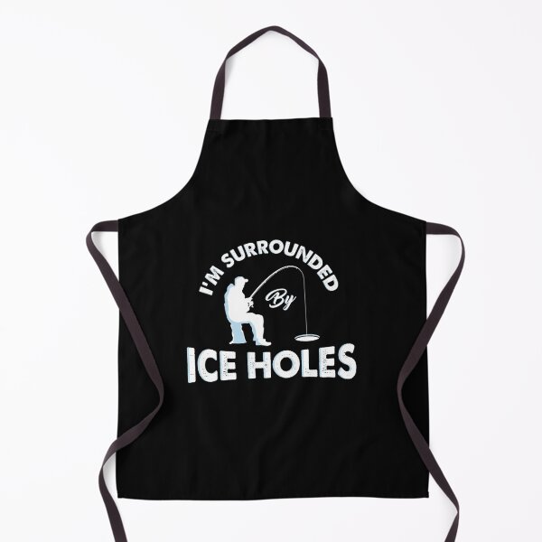 Item preview, Fishing T Shirt Funny Ice Fishing - I'M Surrounded By Ice Holes Tee Gifts designed and sold by tamezleida.