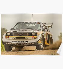 Audi Quattro S1 E2 Replica - Lightforce Rally SA 2016 Poster