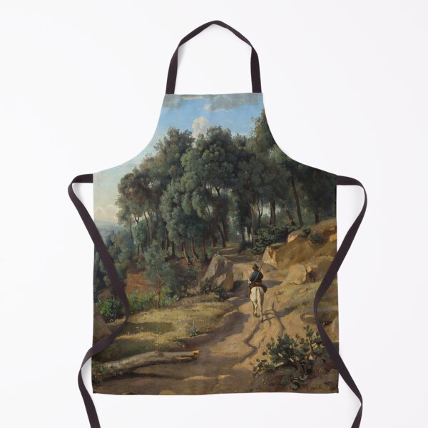 Item preview, A View near Volterra - Jean-Baptiste-Camille Corot designed and sold by Vivanne-art.