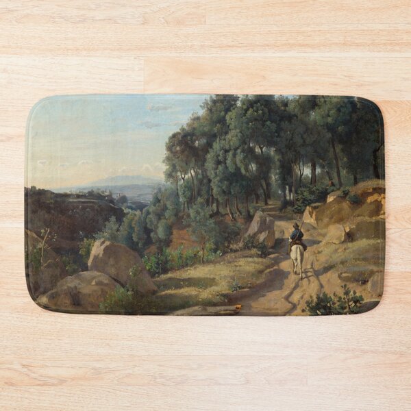 Item preview, A View near Volterra - Jean-Baptiste-Camille Corot designed and sold by Vivanne-art.