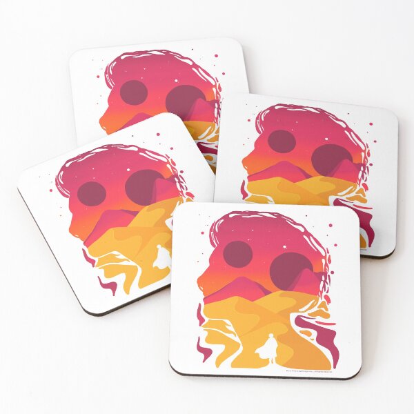 Item preview, Paul Atreides on Arrakis, Double Exposure Minimalist Illustration designed and sold by Dream Artworks.