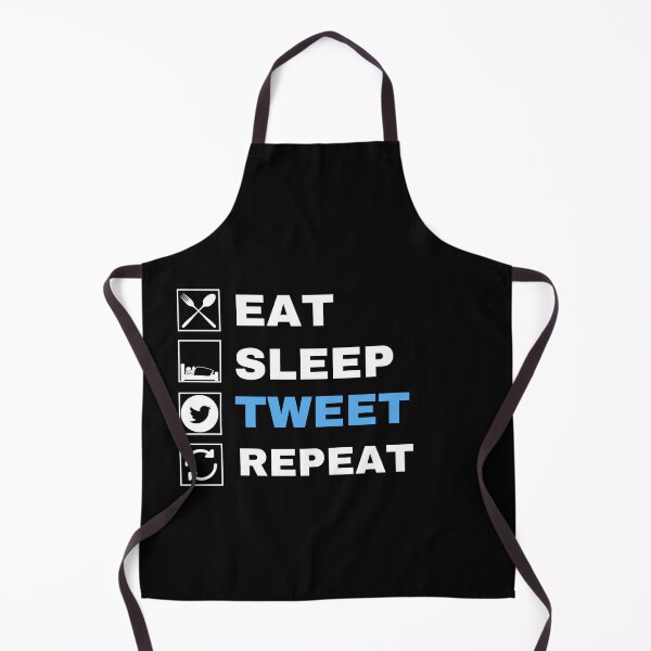 Item preview, Eat sleep tweet repeat designed and sold by Hoetoons.
