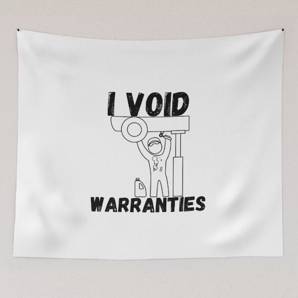 Item preview, I void warranties | mechanic humour designed and sold by teez4dayz.