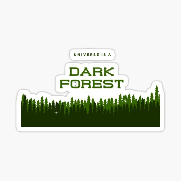 Item preview, Universe is a Dark Forest (green) designed and sold by Space99.