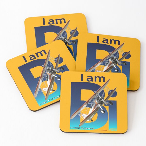Item preview, I am Biplane Design -Boeing Stearman VH-RAC designed and sold by muz2142.