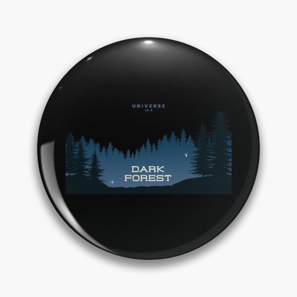 Item preview, Universe is a Dark Forest (blue) designed and sold by Space99.