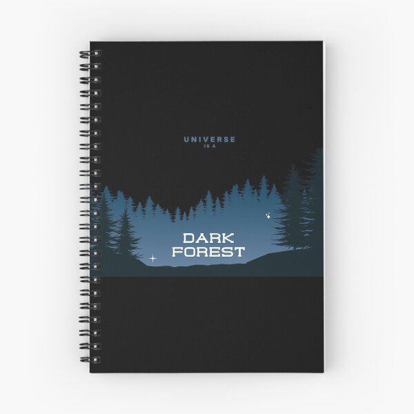 Item preview, Universe is a Dark Forest (blue) designed and sold by Space99.