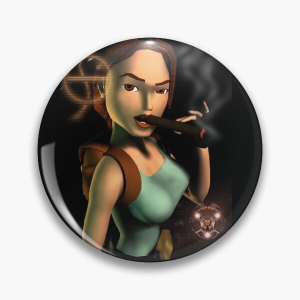 Item preview, Lara Smokes a Cigar designed and sold by Claustromind.