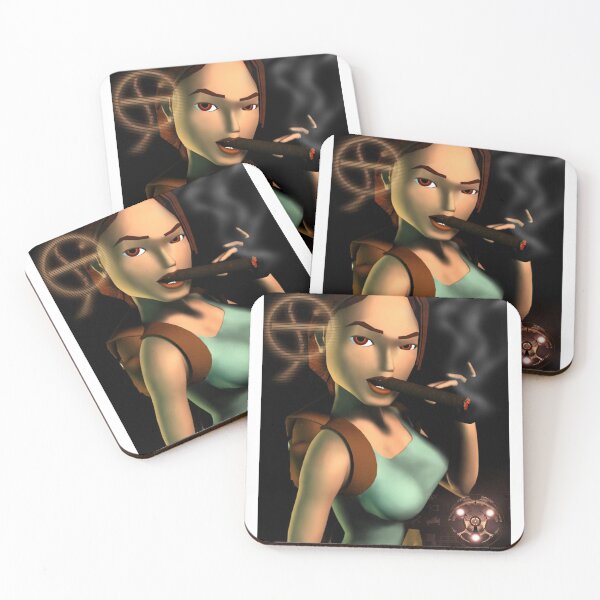 Item preview, Lara Smokes a Cigar designed and sold by Claustromind.