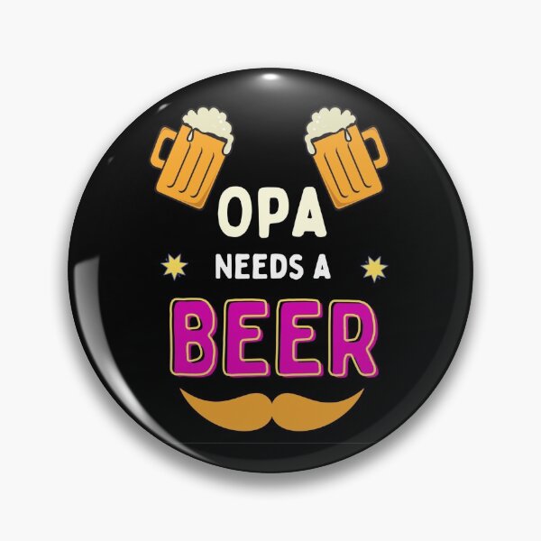 Item preview,  Funny Opa Needs A Beer For Oktoberfest - Beer Lovers designed and sold by chetan786.