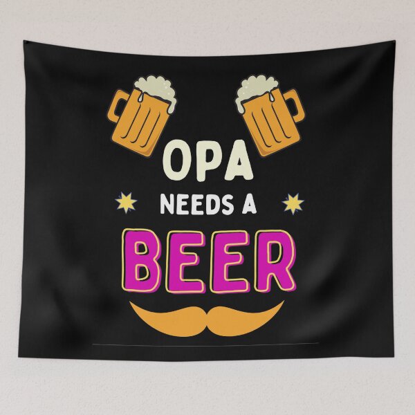 Item preview,  Funny Opa Needs A Beer For Oktoberfest - Beer Lovers designed and sold by chetan786.