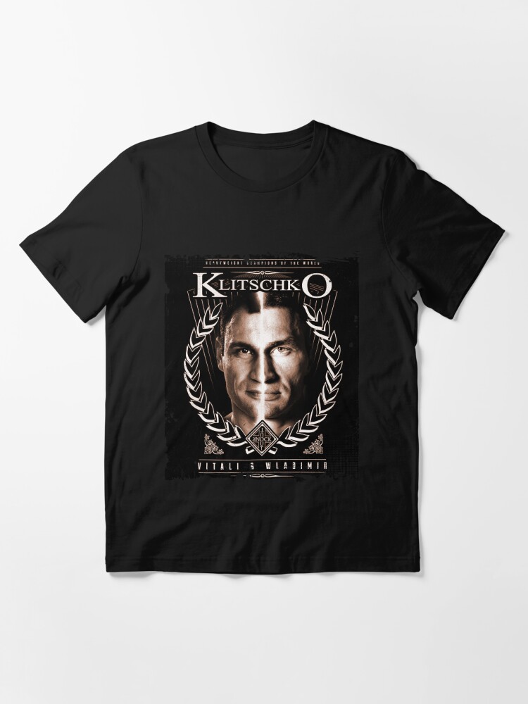 Klitschko Brother Vitali Wladimir Boxing Essential T Shirt for Sale by hidraone Redbubble