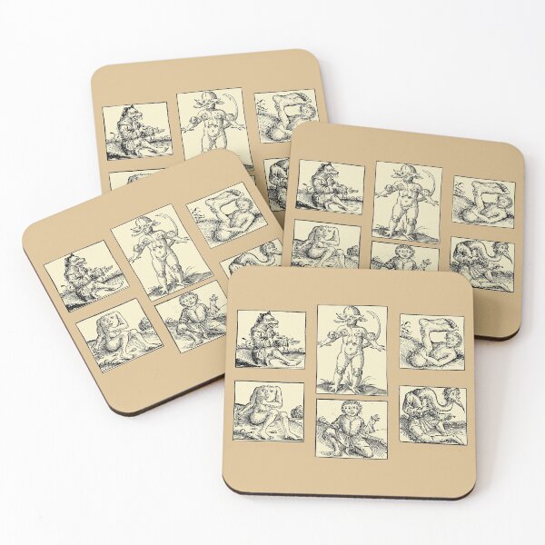 Item preview, Grotesque Medieval Creatures designed and sold by Artaxias_Designs.