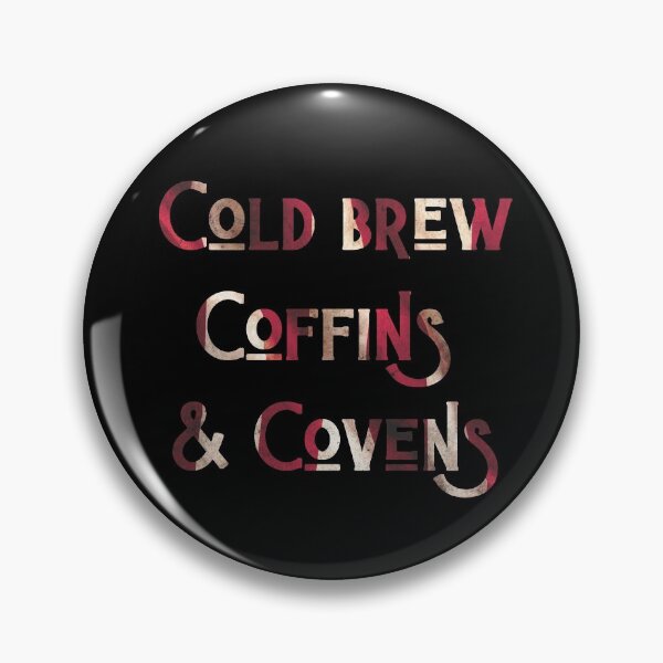 Item preview, Halloween Shirt Cold Brew, Coffins & Covens Shirt Halloween Outfit Fall Shirt designed and sold by biwdrawing.