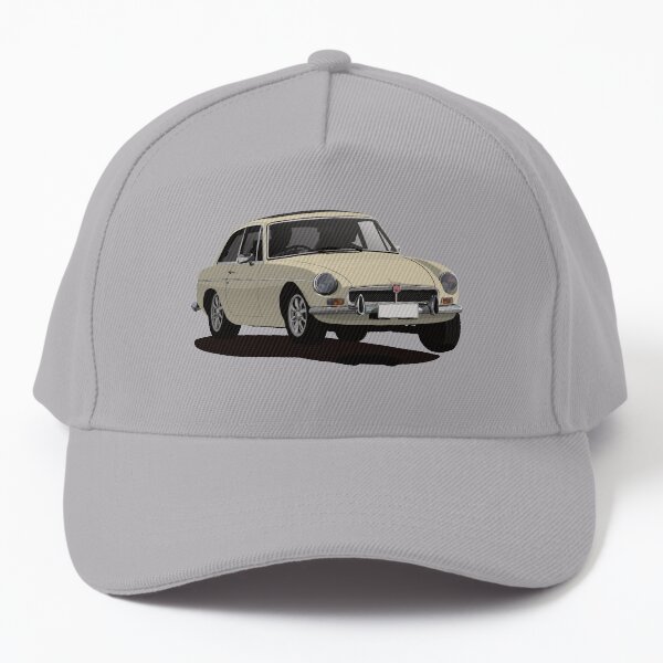 Vista previa del artículo con la obra «MG MGB GT - ilustración - beige», diseñado y vendido por knappidesign.
