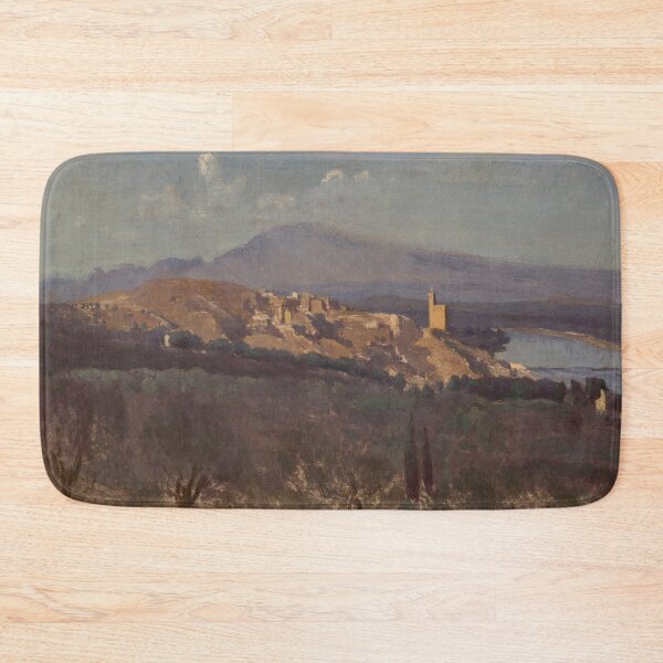 Item preview, Jean-Baptiste-Camille Corot - Villeneuve - les Avignon designed and sold by Vivanne-art.
