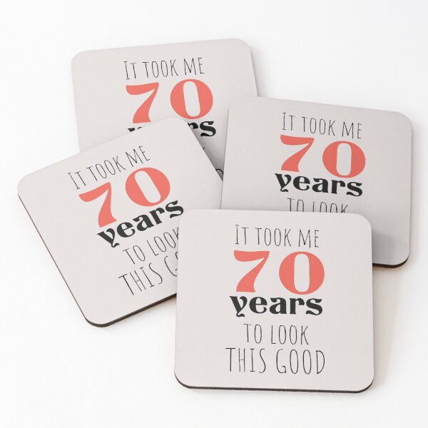 Item preview, 70th Birthday Gift - Turning 70 - 70 Years Old - To Look This Good ,Funny , 70 years old designed and sold by Boom-llqb.