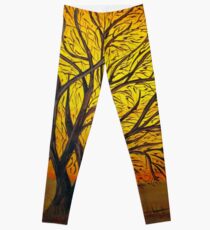 Rural sunset Leggings
