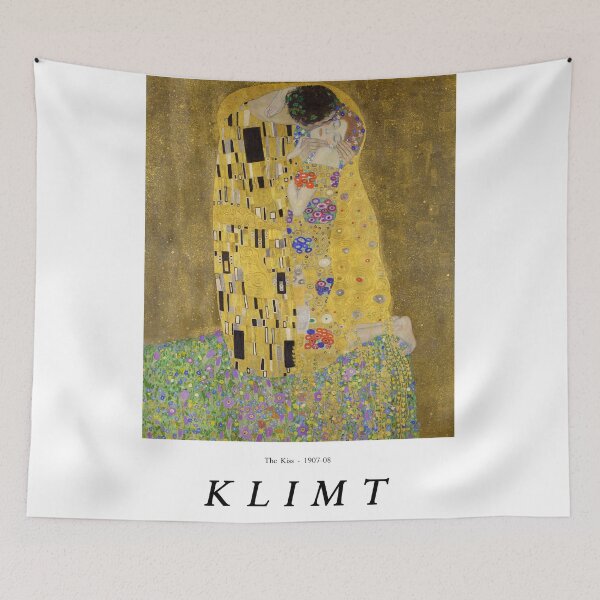 Item preview, The Kiss - Gustav Klimt 1907 designed and sold by Vanidorr.