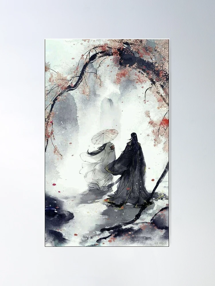 Lan Zhan mo dao zu shi anime Poster for Sale by BlancheCerfbeer