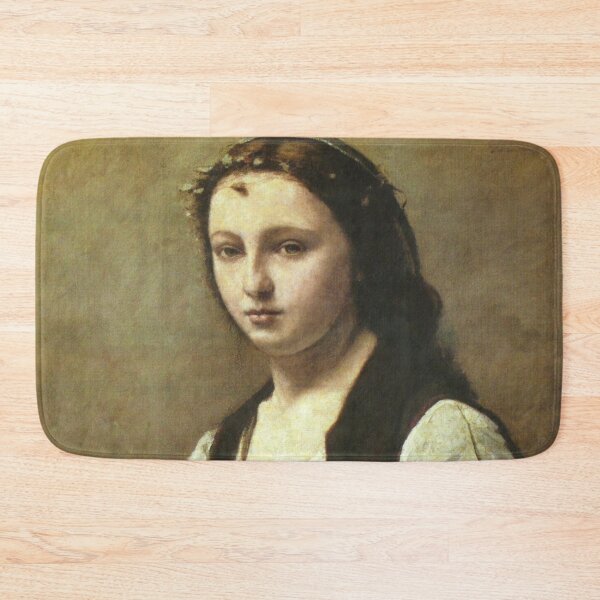Item preview, Jean-Baptiste-Camille Corot - Woman with a Pear designed and sold by Vivanne-art.