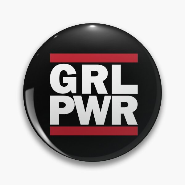 Item preview, GRL PWR Girl Power Run Dmc designed and sold by ArtByAlexBubble.