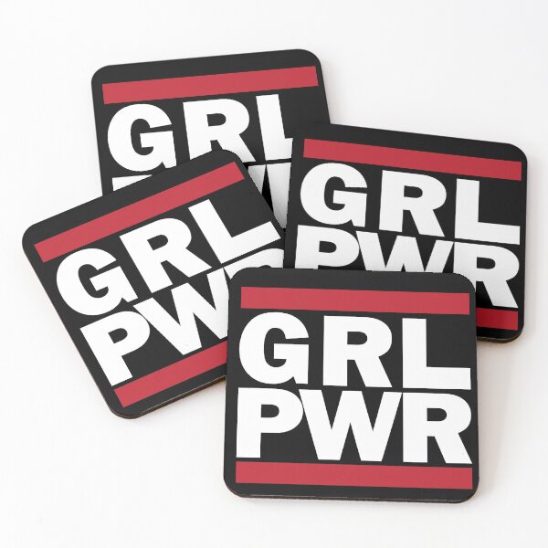 Item preview, GRL PWR Girl Power Run Dmc designed and sold by ArtByAlexBubble.