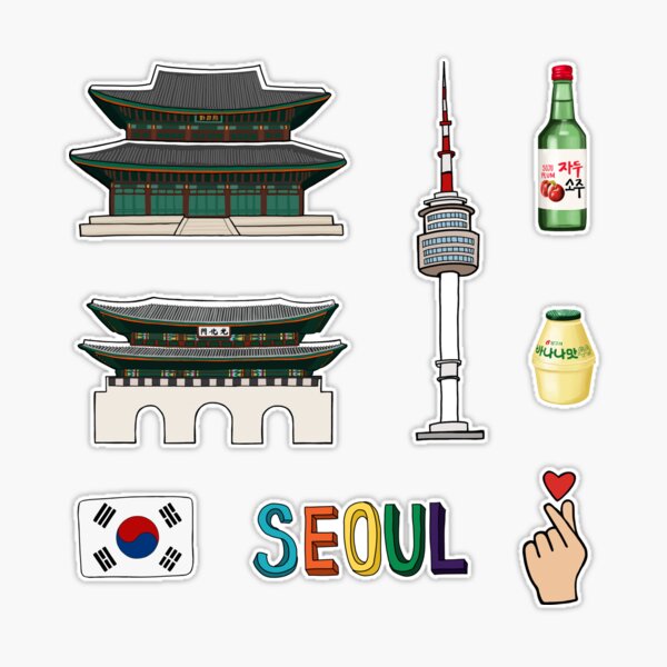 ★25SS 韓国限定★Palace Seoul 2 Seoul Sticker Pack Palace Seoul 2025 items overview - Palace Community