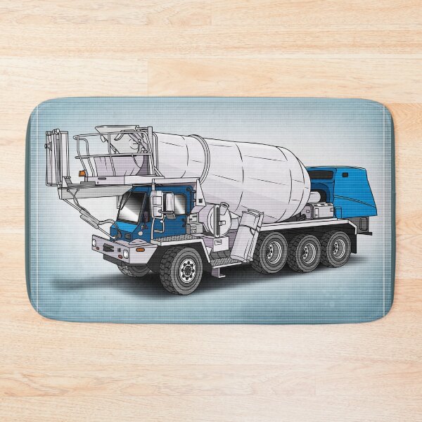 Item preview, Cement Truck Blueprint designed and sold by JDM Guyvit.