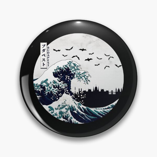 Item preview, Budapest Kanagawa Wave Dark designed and sold by DFerraz.