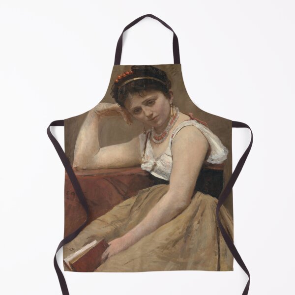 Item preview, Jean-Baptiste-Camille Corot - Interrupted Reading designed and sold by Vivanne-art.
