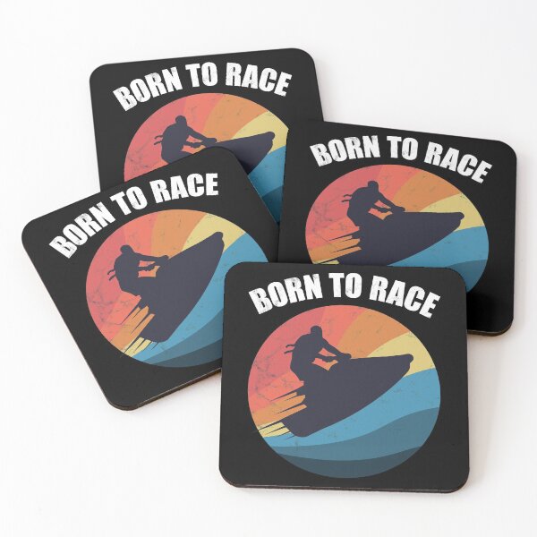 Item preview, Copy of Powerboat Racing Jet Ski Born to Race Summer Ocean Design designed and sold by justjonboy.