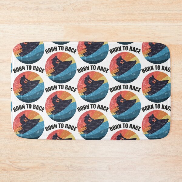 Item preview, Powerboat Racing Jet Ski Born to Race Summer Ocean Design designed and sold by justjonboy.