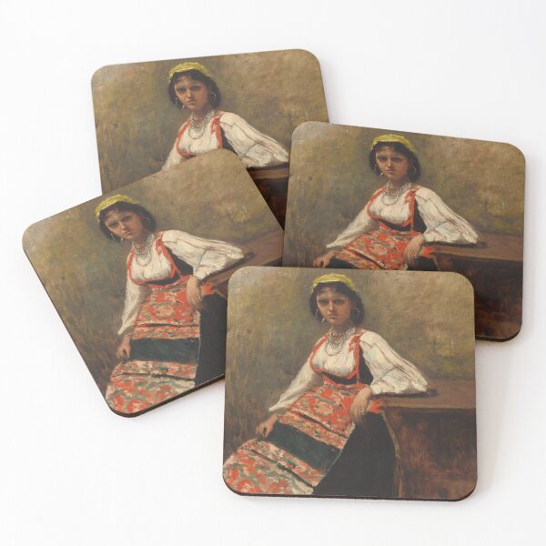 Item preview, Jean-Baptiste-Camille Corot - Italian Woman designed and sold by Vivanne-art.