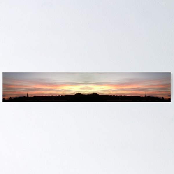 Sunset 723 Mirror LONG Poster