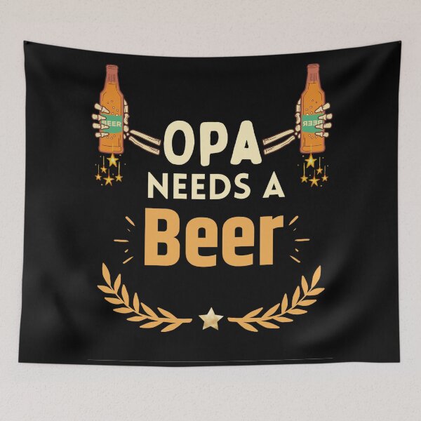 Item preview, Funny Opa Needs A Beer For Oktoberfest - Beer Lovers designed and sold by chetan786.