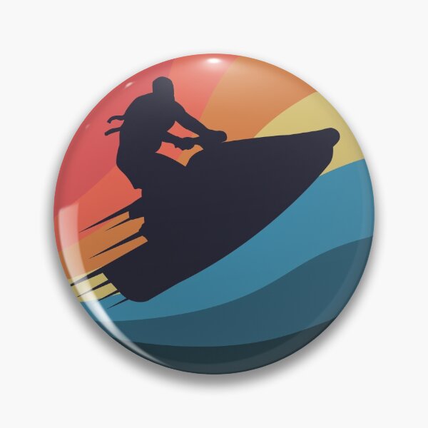 Item preview, Powerboat Racing Jet Ski Born to Race Summer Ocean Design designed and sold by justjonboy.