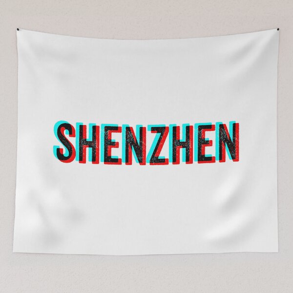 Item preview, Shenzhen - Red Blue anaglyph designed and sold by Craftaholic.