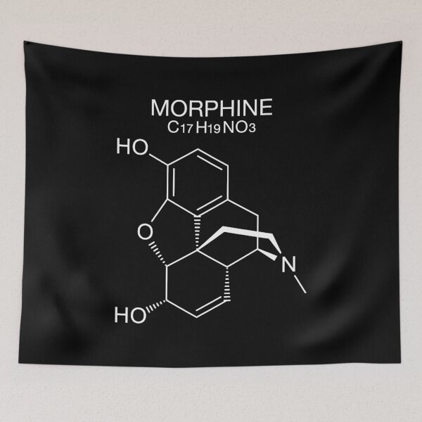 Item preview, MORPHINE C17H19NO3 designed and sold by DRIPPED-STORE.