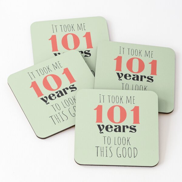 Item preview, 101th Birthday Gift - Turning 101 - 101 Years Old - To Look This Good ,Funny , 101 years old designed and sold by Boom-llqb.