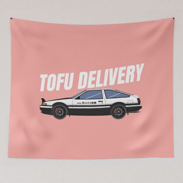 Item preview, Tofu delivery Ae86 { initial D } designed and sold by MOTOSHIFT.