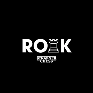 Vorschaubild zum Design Typographic Piece Collection - Rook von StrangerChess
