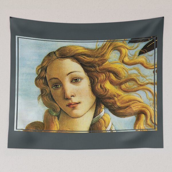 Item preview, The Birth of Venus Face by Sandro Botticelli designed and sold by DragonXX.
