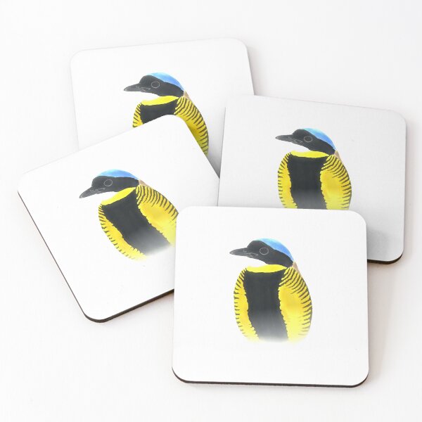 Item preview, Adult male Gurney's Pitta designed and sold by AndrasVasasArt.