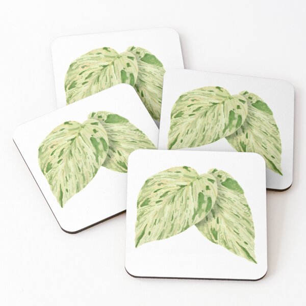 Item preview, Pothos Marble Queen Leaf designed and sold by Khotekmei.