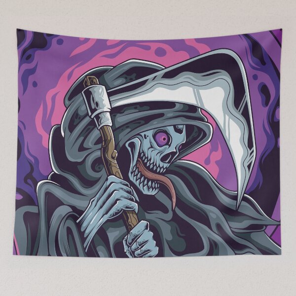Item preview, Grim Reaper Dark Moon r-Skull  designed and sold by sriniboss758.