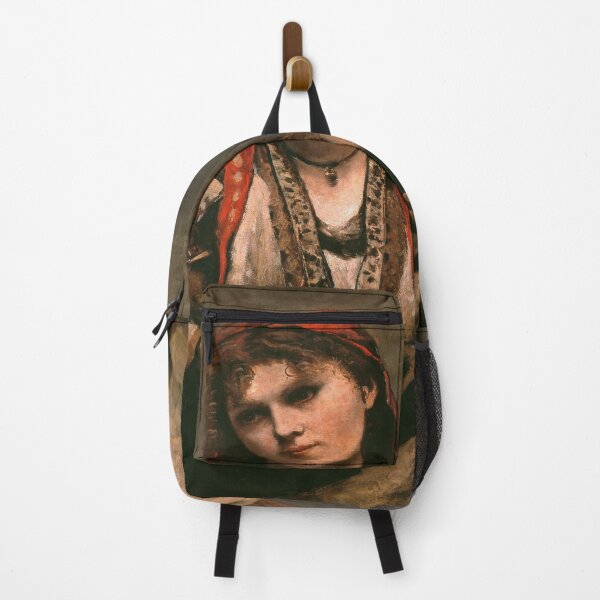 Item preview, Jean-Baptiste-Camille Corot - Gypsy with a Mandolin designed and sold by Vivanne-art.