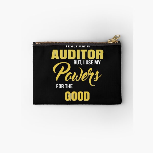 Item preview, YES, I AM A AUDITOR BUT, I USE MY POWERS FOR THE GOOD designed and sold by T-shirtgallery.