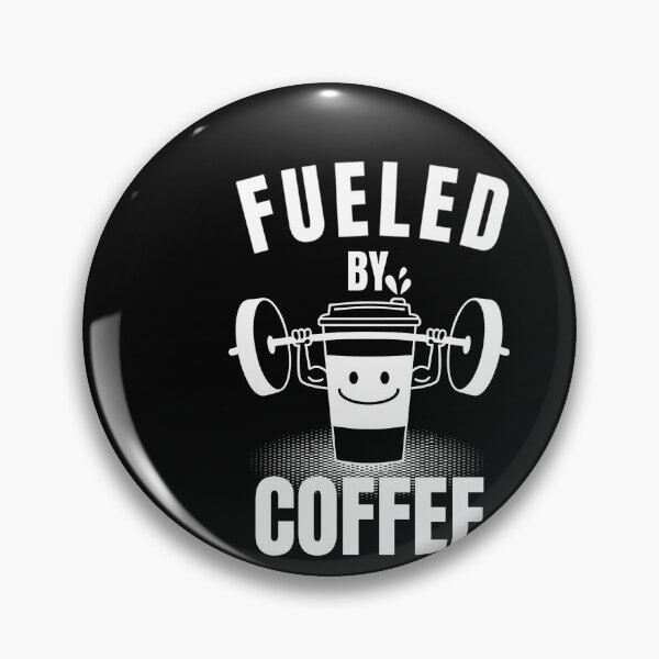 Artikelvorschau, Angetrieben von Coffee White - Lustiges Fitnessstudio entworfen und verkauft von GymWearDepot.